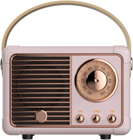 HM11 Vintage Speaker with, 5.0, USB Charging, 3W Output, 2-4 Hours Playback