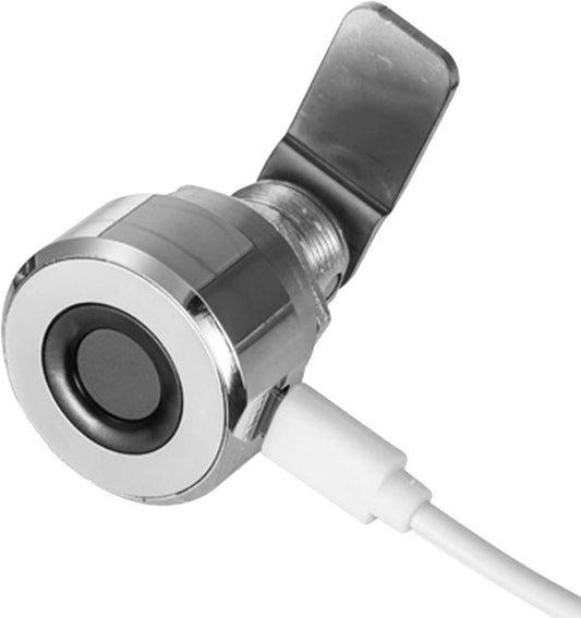 Compact Smart Fingerprint Lock T22 with Rechargeable Battery for Cabinets, Suitcases, Bikes, and More