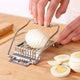 Egg Slicer, Stainless Steel Egg Slicer Cutter, Multipurpose Slicer for Egg Ham Strawberry Banana Soft Fruit
