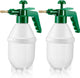 2 Pcs 27 oz Handheld Pump Spray Bottle Garden Mister Spray Bottles Lawn Pressure Hand Pump Sprayer with Adjustable Nozzle for Chemicals Watering Weeds Plants and Cleaning (Green)