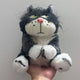 Grey Cat Chalk Bag Rock Climbing Equipment