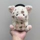 Cute Pig Chalk Bag Rock Climbing Chalk Bag Suitable Bouldering Gym Indoor & Outdoor Climbing with Adjustable Belt
