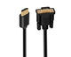 Portable HDMI-compatible to VGA High Clarity Converter Cable Cord for Computer Projector