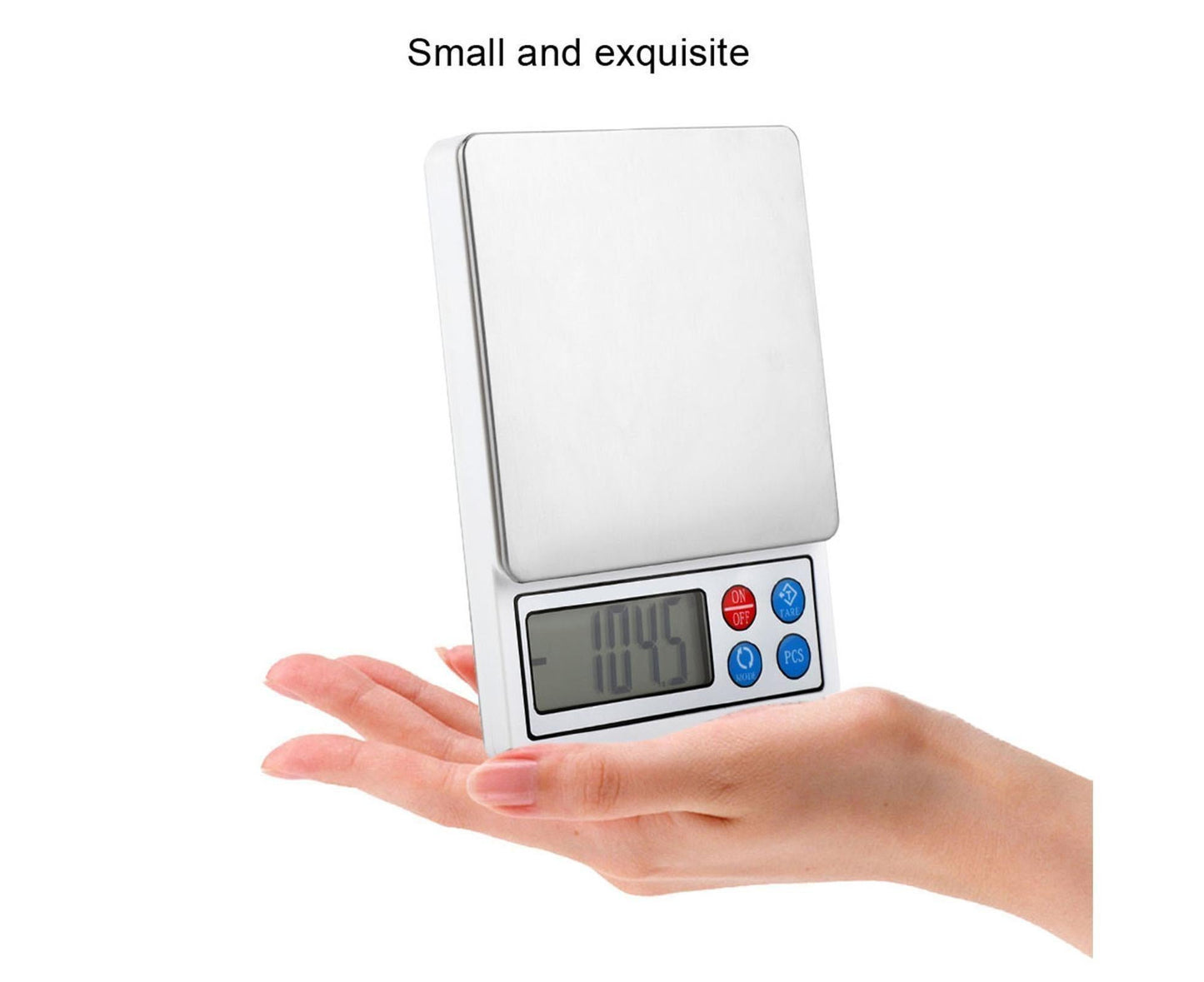 2KG/0.1g Portable Mini Digital Scales Electronic Balance High Precision for Measuring