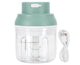 Mini Vegetable Cutter 250ml Electric Garlic Masher Crusher Grinder Kitchen AccessoryGreen