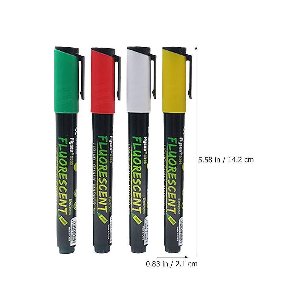 8Pcs Liquid Chalk Markers Dry Erase Marker Pens Erasable Blackboard Writing Pens Chalkboard Pens