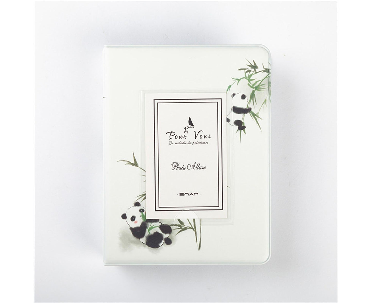 Photo Album High Capacity Dust-proof Inserted Type 64 Pockets 3 Inch Picture Storage Book for Home