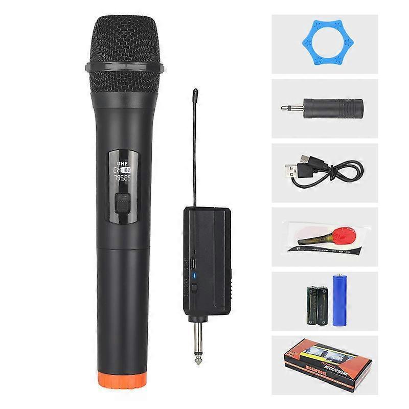 Wireless Bluetooth Karaoke Microphone - Handheld Mic with Receiver System