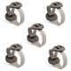 5pcs Cable Holders Non-Adhesive Wire Organizer Clips for Home & Office