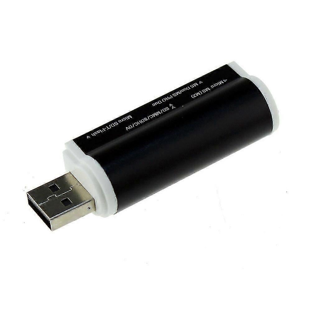 USB Micro SDHC MS Card Reader Adapter for Memory Cards and Computers