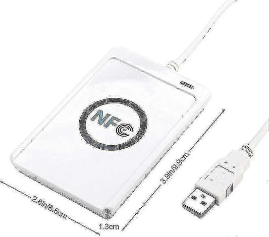 Smart RFID NFC Reader with Acr122u + SDK + 5x Cards, USB Memory Reader