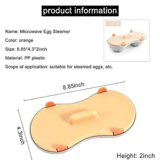 Microwave Fried Egg Cooking Tool for Kitchen Use