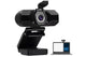 1080P Full HD USB Webcam with Microphone for PC Desktop and Laptop