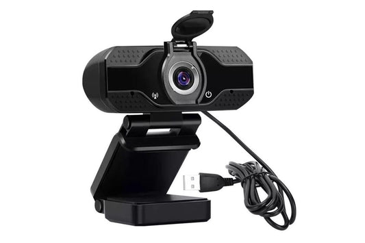 1080P Full HD USB Webcam with Microphone for PC Desktop and Laptop