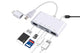 5 in 1 USB-C SD Card Reader USB-C to Memory Card OTG Adapter For iPhone iPad