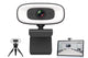 4K Webcam with Ring Light Built in Microphone and Tripod for Video Conferencing