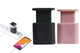 Silicone Charger Protector with Cord Wrap for Apple Phone 18W/20W Charger -Black & Pink