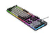104 Keys Mechanical Gaming Keyboard Wired Backlit Keyboard Hot-Swap Mechanical Keyboard Wired Gaming Keyboard with Number Pad -Grey