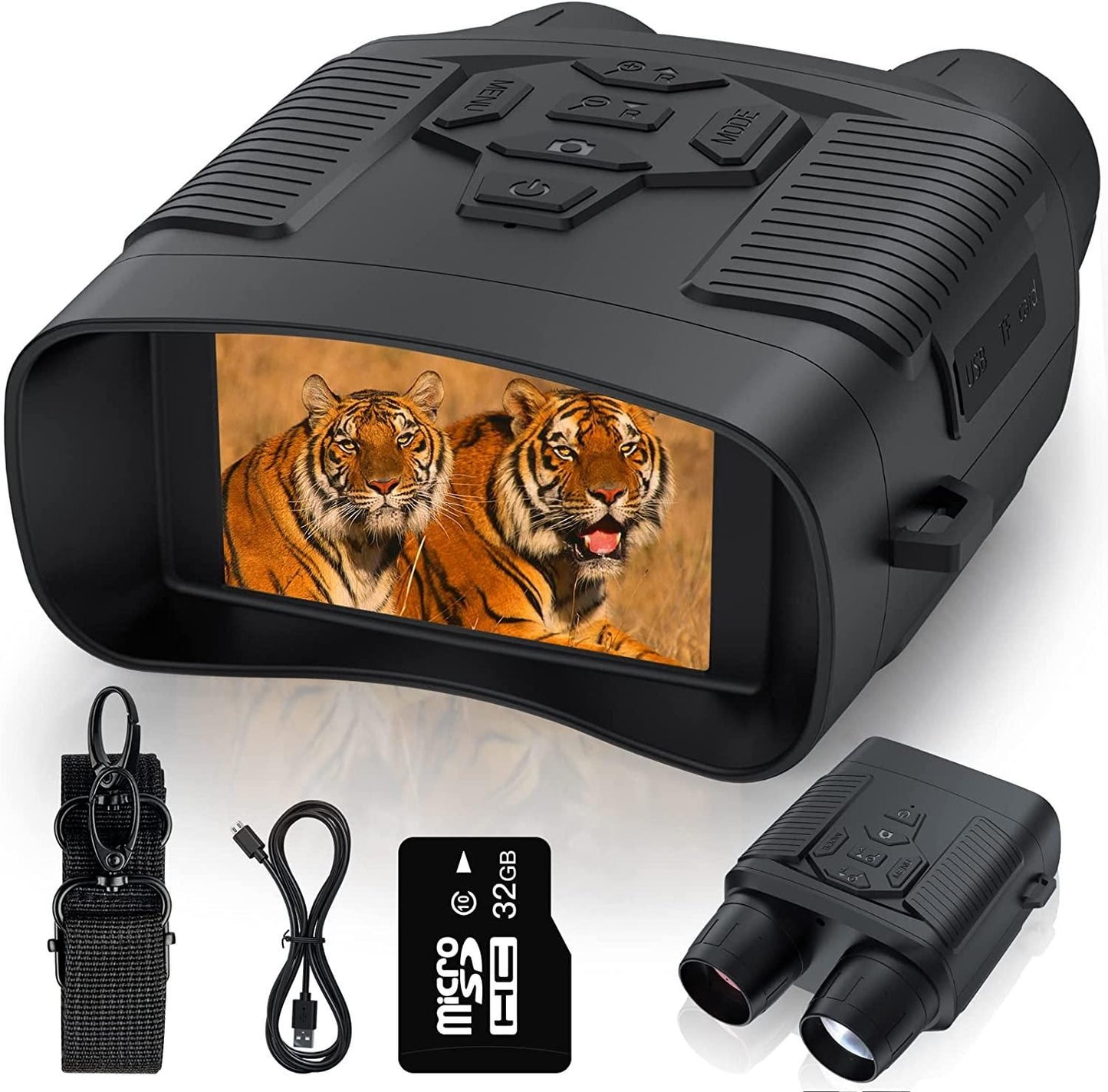 Infrared Night Vision Binoculars for Long Range Outdoor Observation