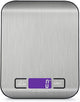 5KG Stainless Steel Digital Electronic Kitchen Scale Postal Scales 1g LCD Backlight Weight Black
