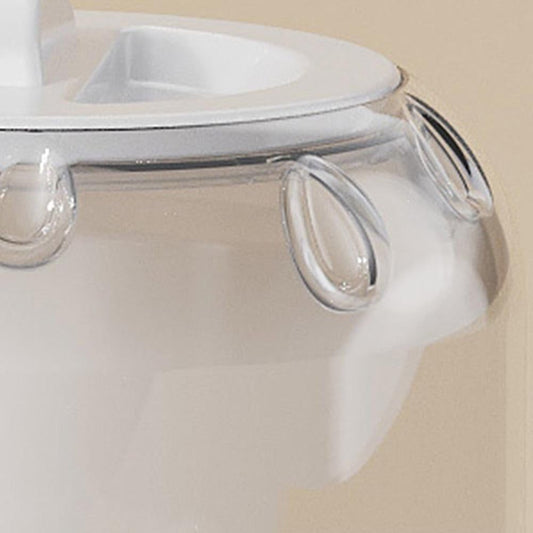 Mini Portable Washing Machine Rechargeable Small Clothes Washer for Travel Use White
