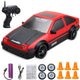 1/24 2.4GHz RC Drift Car 4WD High Speed Remote Control Racing Vehicle Red for 3 year old+