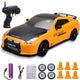 1/24 2.4GHz RC Drift Car 4WD High Speed Remote Control Racing Vehicle Orange for 3 year old+