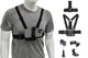 6-Piece Head Strap and Chest Harness Mount Kit for Phone Action Camera