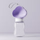 350ML Portable Outdoor Pet Water Cup, Leak-Proof Travel Water Dispenser - Purple