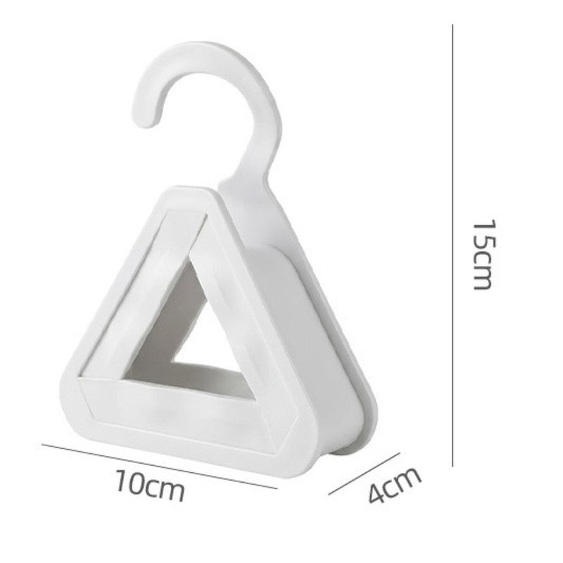 2-Pack Triangular No-Mark Bag Storage Hooks, Multi-Purpose Anti-Crease Hanger for Handbags, Scarves, and TiesāBeige