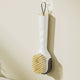 Refillable Liquid Shoe Brush, Soft-Bristle Press-Discharge Laundry Brush for Cleaning Shoes and ClothesâWhite