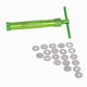 Green Clay Extruder Stainless Steel Clay Extruder Fondant Cake Sculpture Polymer Clay Tools Cake Decorating Tools