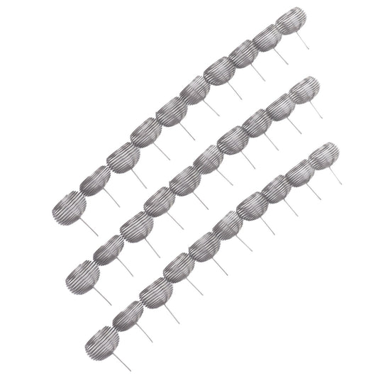 100pcs Bonsai Fertilizer Basket Stainless Steel Spherical Nutrition Box Tools for Succulent Orchid