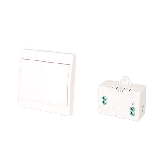 Self Powered Wireless Doorbell Long Distance Battery Free Cordless Door Bell with Receiver for Home Welcome