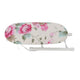 Tabletop Ironing Board Heat Resistant Foldable Portable Mini Ironing Board Clothes Ironing Accessories for Home Travel Peony Flower