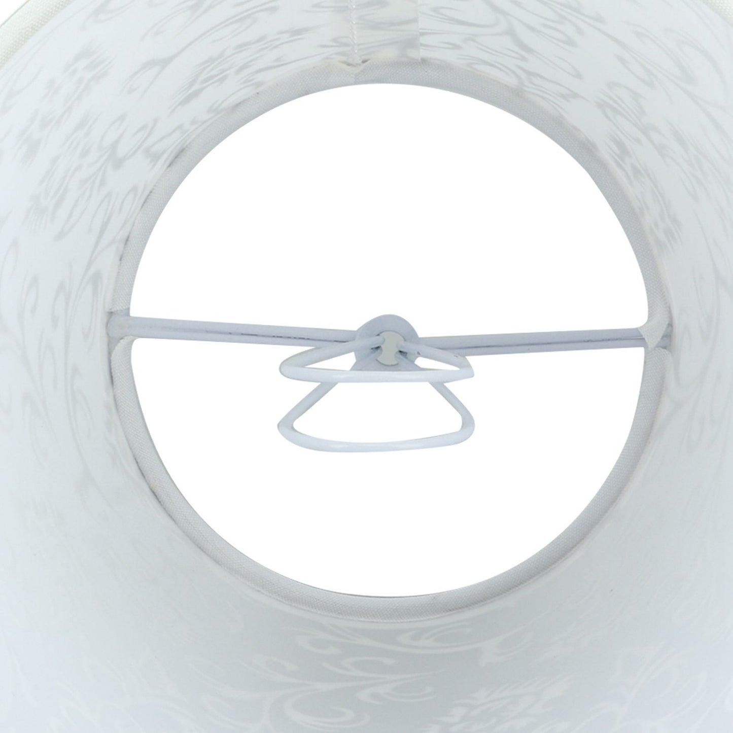 Cloth Lampshade Clip On Installation Modern Fabric Lamp Shades for E14 Bulb Chandelier Table Lamp 3pcs Silver