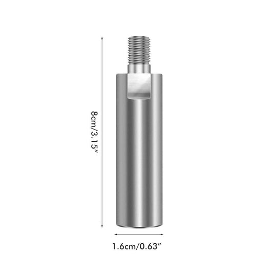 Angle Grinder Extension Connecting Rod Steel Rotary Extension Shaft Set Shank Angle Grinder Lengthen Connecting Rod for Car Polisher Accessories