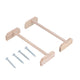 2 Set Chicken Wooden Perches Large Wooden Bird Stand Training Hens Roosting Bar for Rooster Parrots Pet Supplies