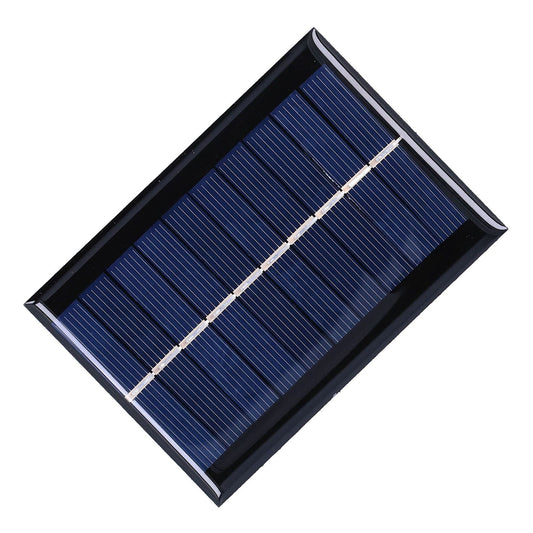 1W 5V Solar Panel Polycrystalline Silicon Solar Epoxy Sheet for Ships Airplanes Outdoor Solar Light