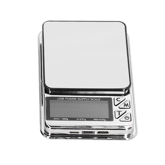 Jewelry Scale Accurate Data USB Charging Stable Reading High Sensitivity LCD Digital Electronic Scale for Gold Necklace