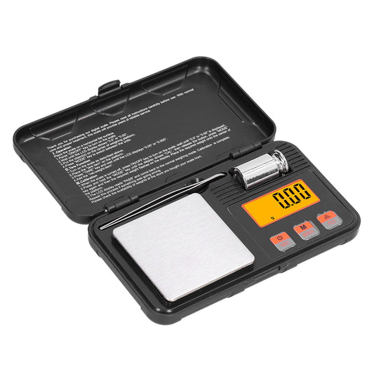 200g/0.01g Jewelry Scale LCD Display Mini Portable Electronic Balance Scale with Weight Tweezers