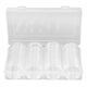 Clear Coin Storage Box 60 Pieces 41mm Coin Capsules Coin Collection Container Box for Coin Collector