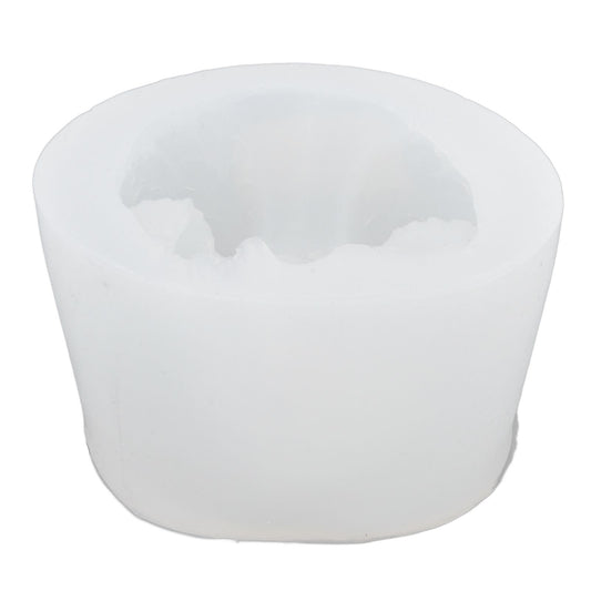 3D Angel Resin Mold Easy to Demold Reusable Food Grade Silicone Baby Angel Candle Mold for DIY Home Decoration CakeFace with One Hand