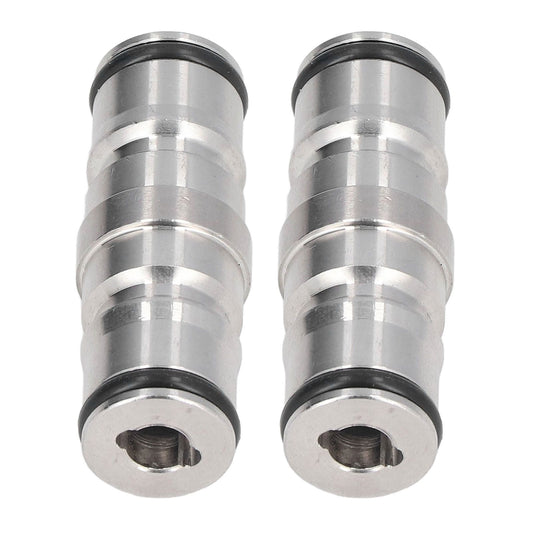 2 Pcs Homebrew Beer Keg Ball Lock Post Connector Stainless Steel Durable Quick Ball Lock Connector