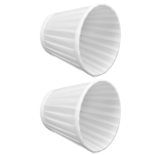 2 Pcs Double Small Lamp Shade Clip On Bulb Comfortable Material Barrel Fabric Lampshade for Table Chandelier Wall LampPX07
