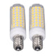 2 PCS LED Corn Bulb 102 LEDs 10W Dimmable PC Ceramic Energy Saving E12 Bulb for Home Lighting AC 100 to 120V Natural Light