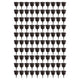 100PCS Plastic Fertilizer Mesh Basket with Lid Planting Fertilizer Net Pot for Succulent Orchid Bonsai Small Size with Lid