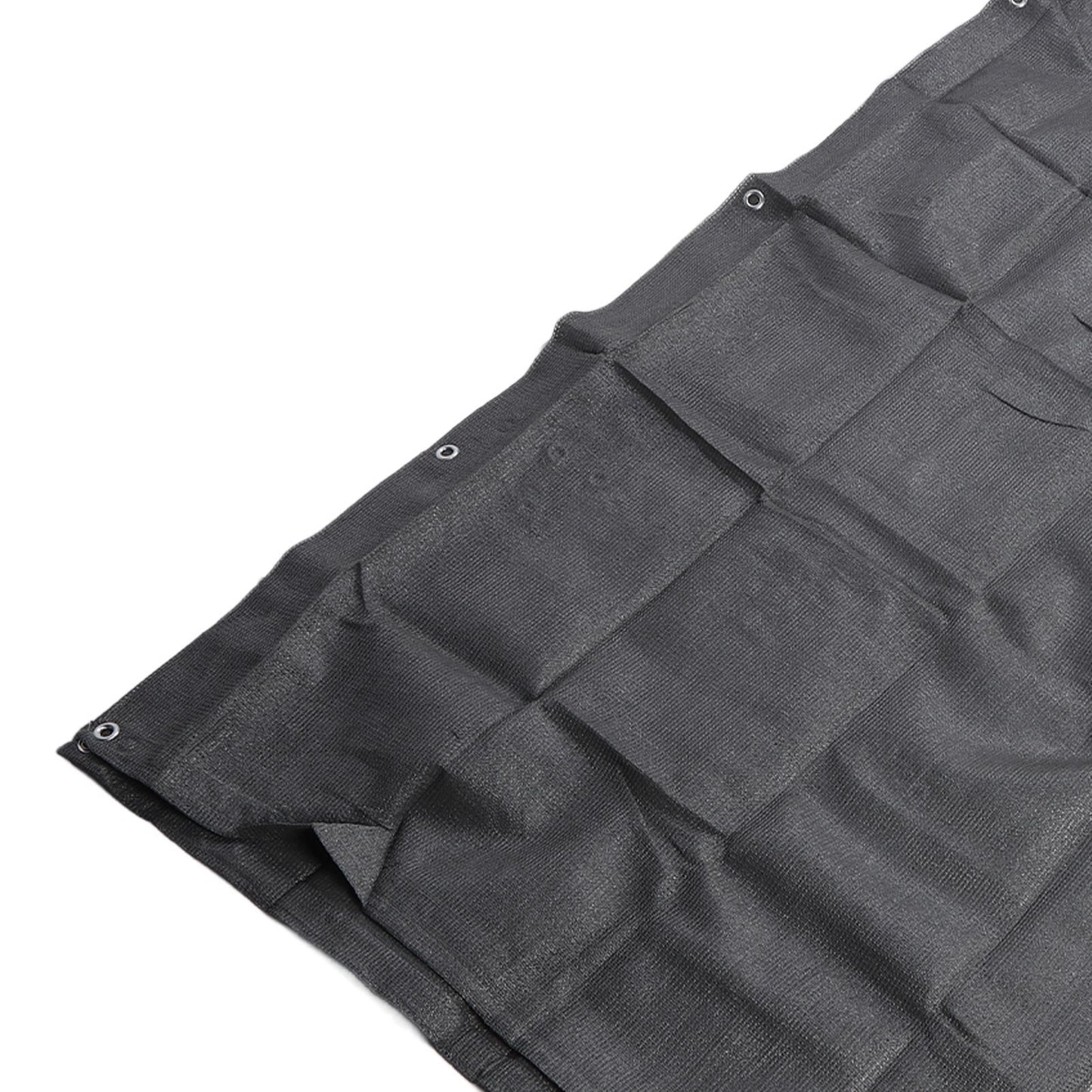 Balcony Privacy Screen Fence Cover HDPE UV Protection Privacy Screen Fence for Deck Patio Backyard Outdoor Pool Dark Gray