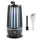 Electric Fly Killing Light 110V 220V PP USB Rechargeable Silent Fly Trap Lamp for Indoor Outdoor