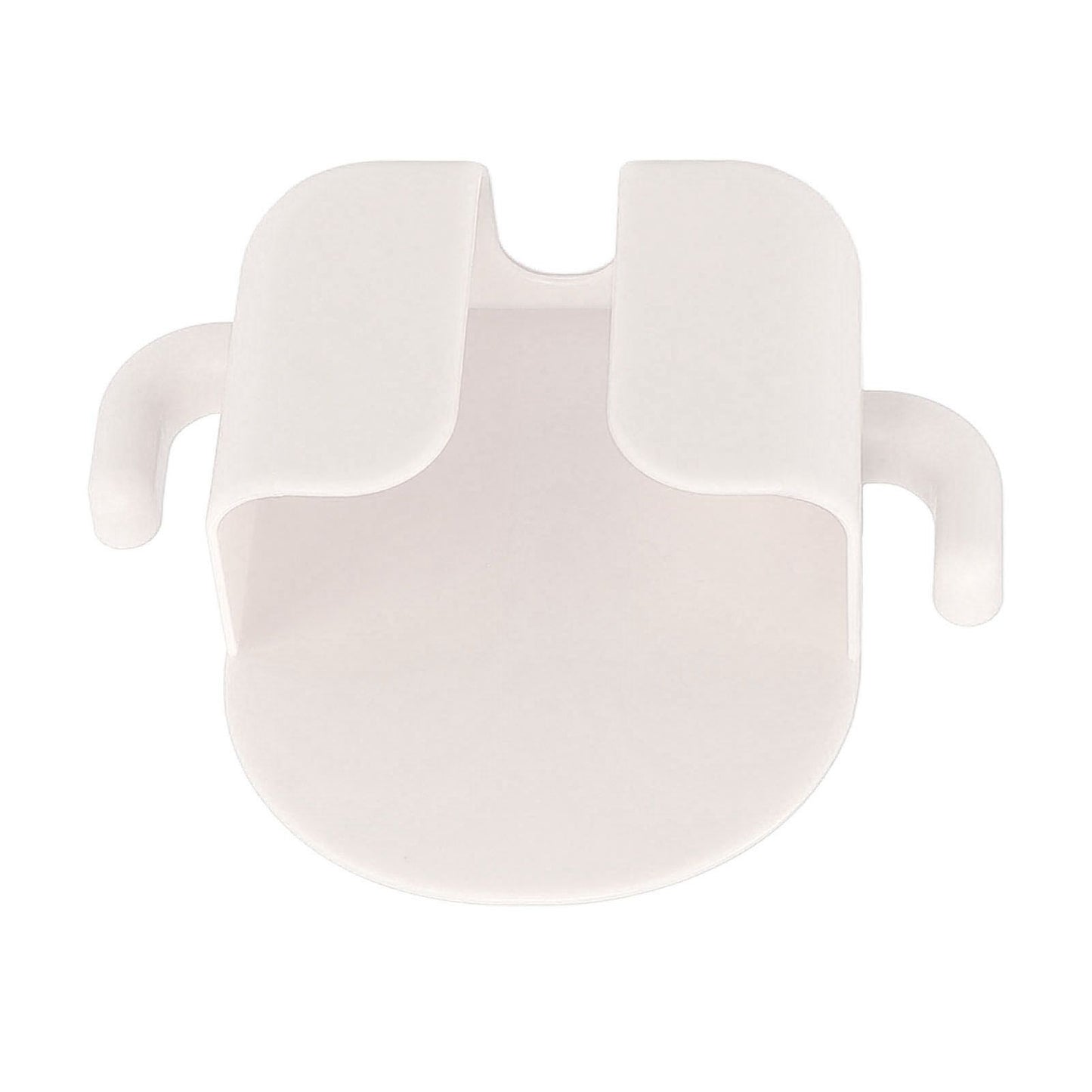 Self Adhesive Wall Mount Cell Phone Holder Wall Mount Phone Charging Holder for Home Office Bedroom White